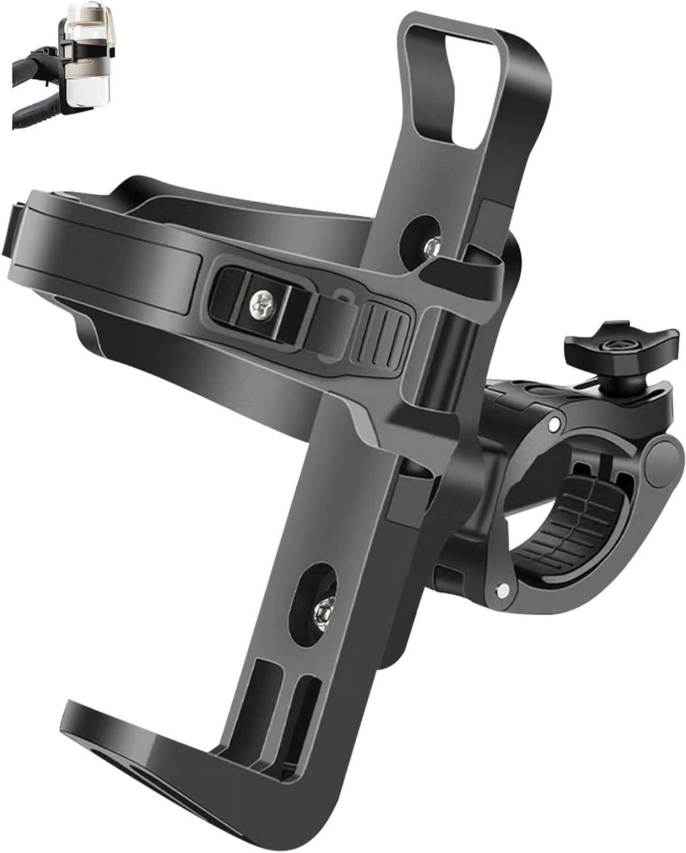 Fietshouder voor Waterflessen - Universele Bekerhouder voor Fietsen 55-75 cm - Fietsaccessoire voor MTB Racefietsen en Mountainbikes - Handige Drinkfleshouder voor Buitenactiviteiten