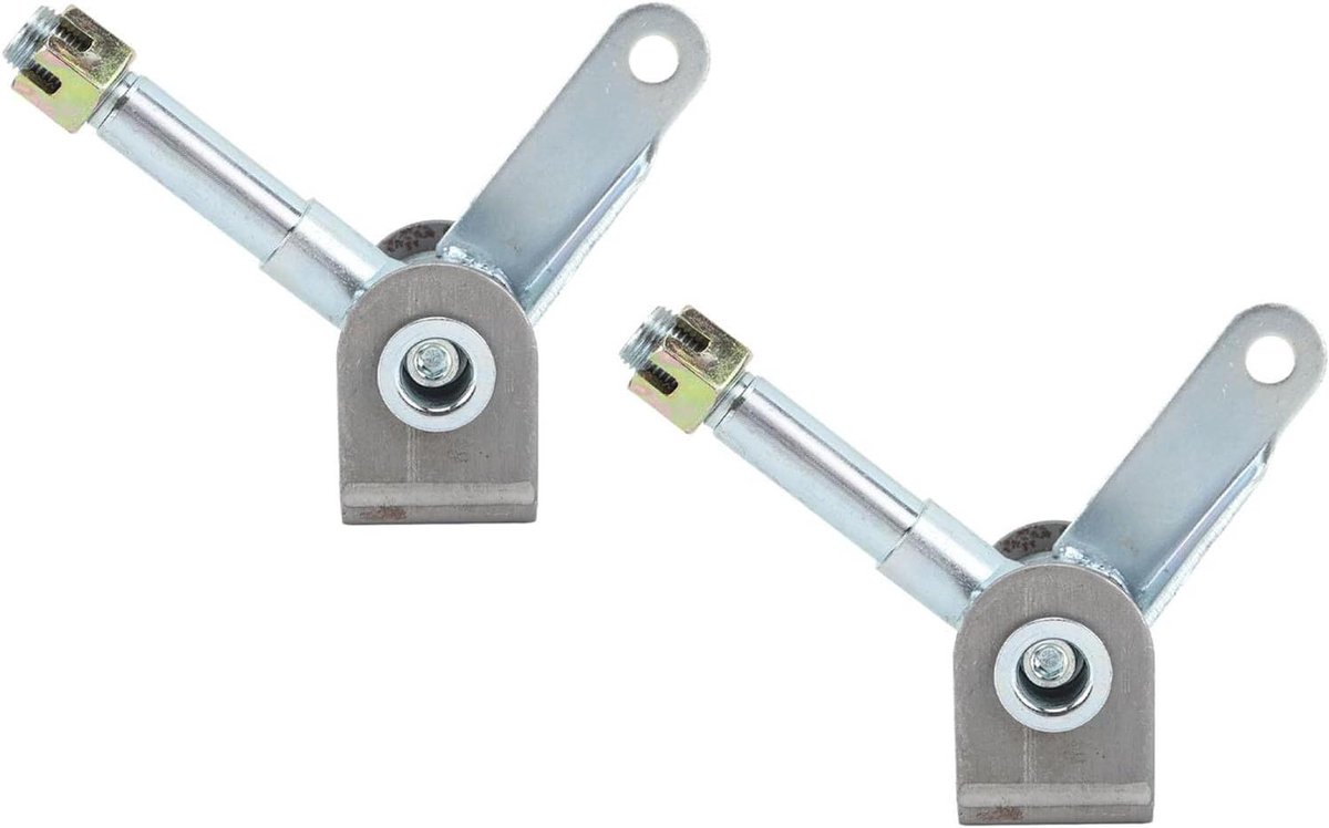 Allecto Plus - Stuurpoot Knuckle Spindle Bracket Front Steering Knuckles voor hoge torsieweerstand en M16 draad - Staal voor Go Kart en Quad Bike