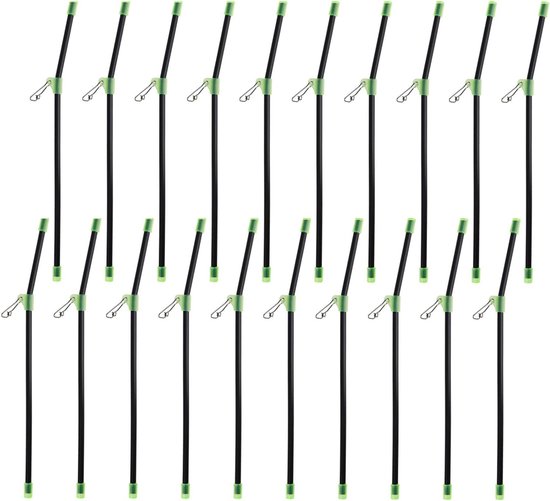 5 Connecteurs De Pêche Balance PVC – 15 Cm, Fluorescents, Creux, Pour Mer Et Rivière, Robustes Et Pratiques