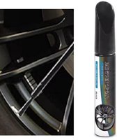 TLVX Velg Schade Reparatie Verf Pen Zwart / Velg lakstift / Zwarte Velgen schade verf / Lichtmetalen Velg schade herstel / Wielnaaf Kras Reparatie Pen / Wieldoppen reparatie verf pen / Lakstift velgen / Krasverwijderaar velgen / Black / Waterproof