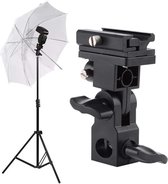 2 Set Hot Schoen Paraplu DSLR Camera Hot Schoen Paraplu Regen Cover voor Fotografie