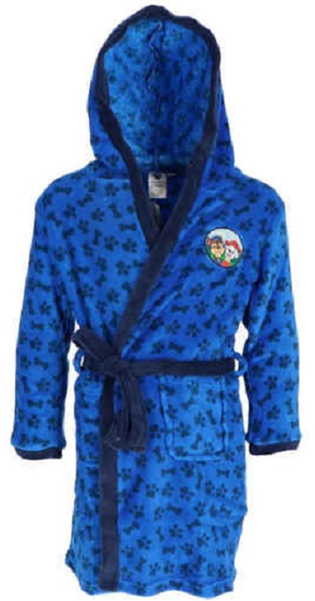 Kinderbadjas Paw Patrol jongens badjas maat 122/128
