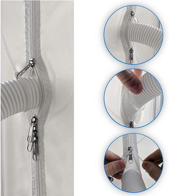 Eurom Cloth Window Kit 400 cm Raamdoorvoer | Mobiele Airconditioners