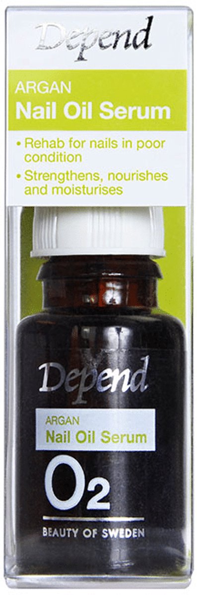 Depend O2 - Argan Nail Oil Serum - 10ml - Rehab for nails