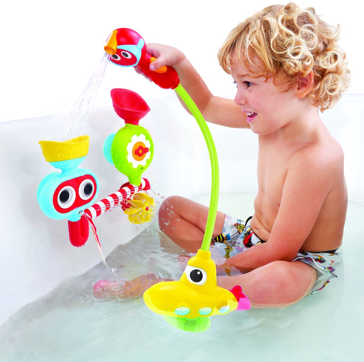 Yookidoo - Badspeelgoed - Submarine Spray Station - One Size — afbeelding 6