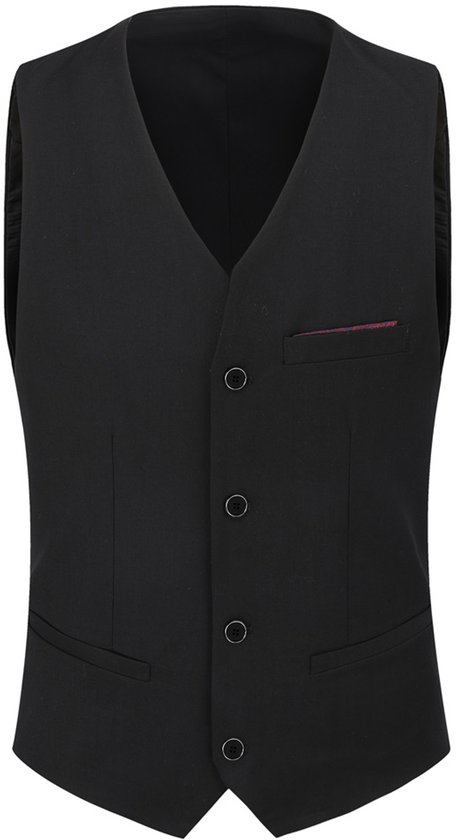 Gilet de costume slim fit Allthemen pour homme - Style décontracté avec col en V et Boutons simples - XL