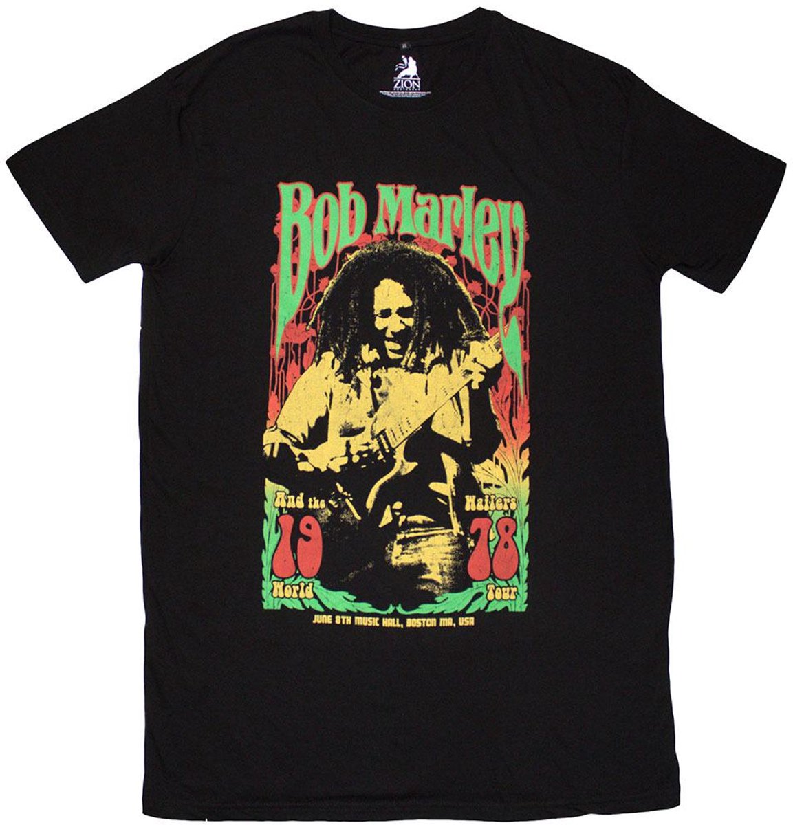 Bob Marley - 1978 T-shirtjurk - S - Zwart