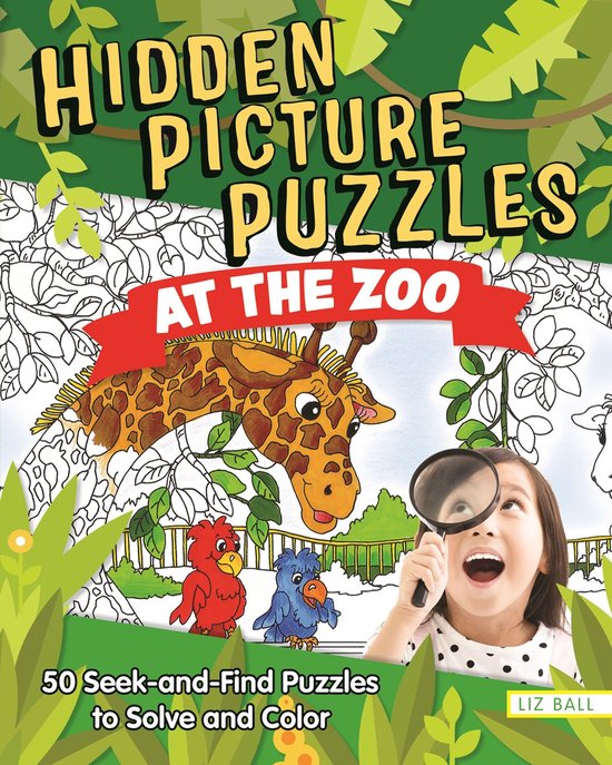Hidden Picture Puzzles at the Zoo - cover
