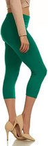 Leggings 3/4 pour femmes de haute qualité | Leggings 3 Quarts | Taille unique | Taille 38-42 | Bébé- Blauw