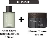 Rituals - Homme - Combi Set - Shave Cream 250 ml + After Shave Refreshing Gel 100 ml - Rituals Men - Rituals Man
