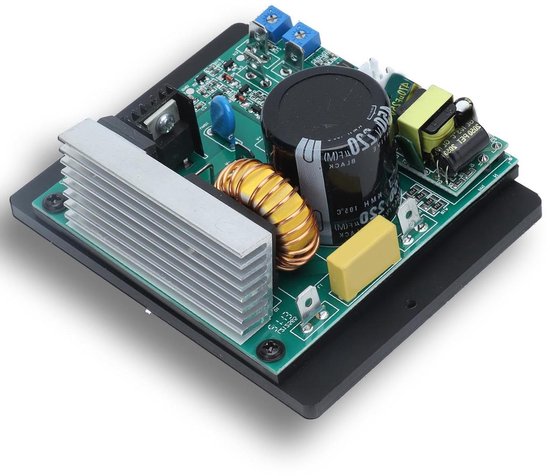 Foto: Allecto premium draaibankbesturingskaart mini draaibanksnelheidsregelaar ac110 240 universele motorprintplaten compatibel met 0618 180 210 220 draaibanken dc 0 180v uitgang