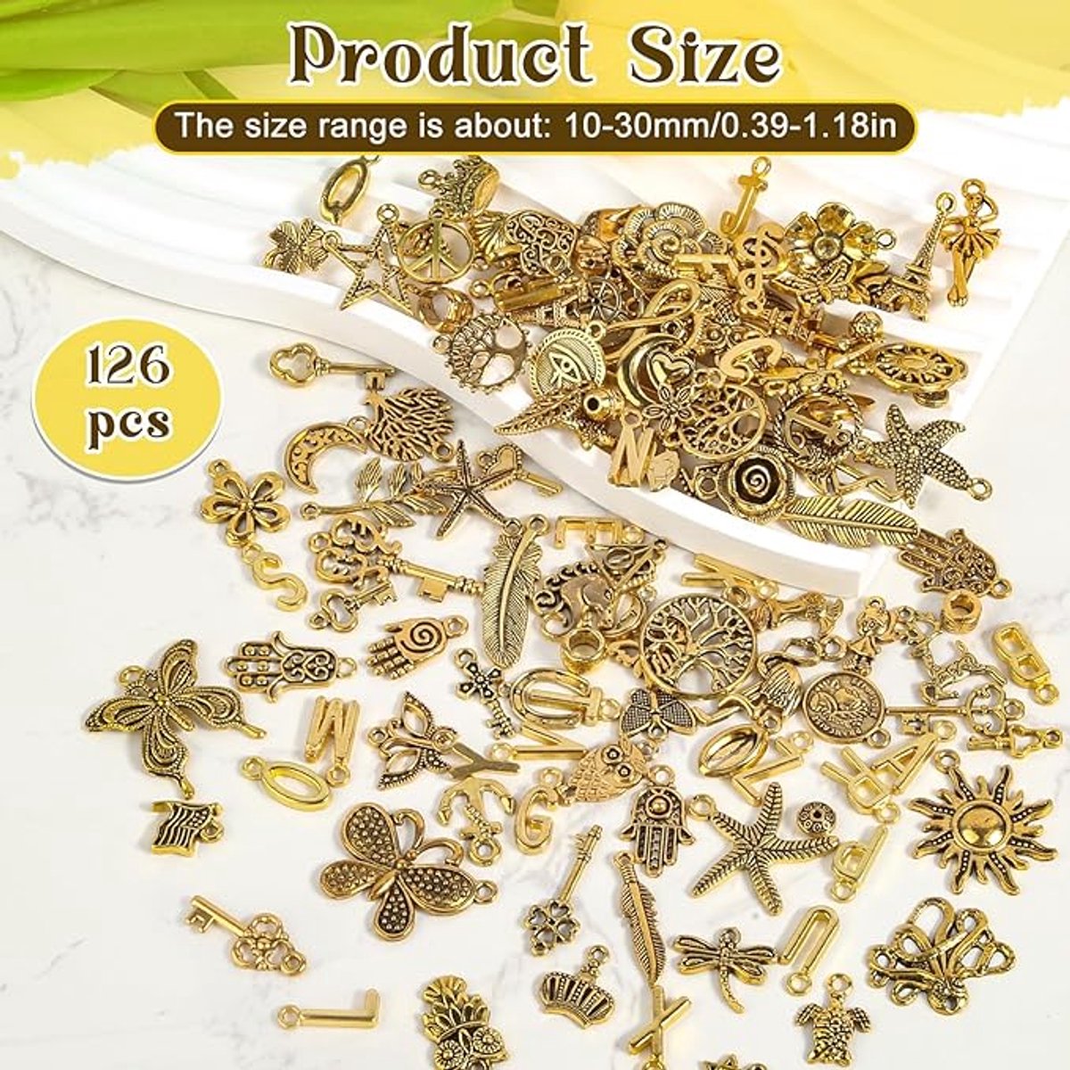 100 stuks gemengde vintage metalen dier vogels bedels kralen DIY armband hanger ketting accessoires voor sieraden maken kopen vanaf een prijs van 4.12
