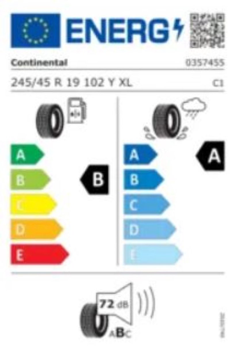 Continental PremiumContact 6 245/45 R19 102Y XL AO FR ContiSilent EVc – foto 2