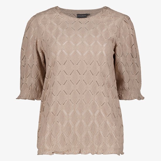 Top femme TwoDay avec sable structuré - Taille XS