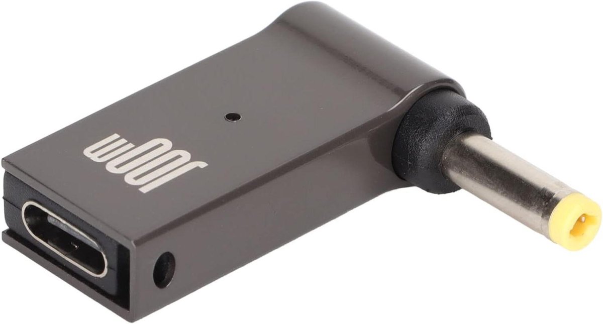 JGS Premium - USB C Female naar DC 4.0x1.7mm Adapter 100W - Oplaadkabel voor Laptop - PD Emulator Trigger