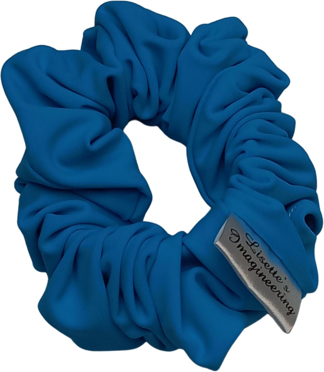Scrunchie - Zwemscrunchie - Badpakstof - Blauw