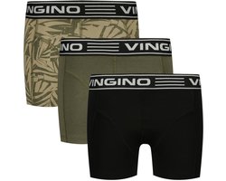 Vingino WO25 Graphic 3-pack Kinder Onderbroek - Army Green