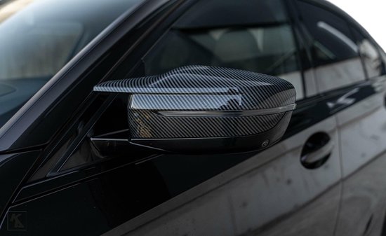 Convient pour Bmw 3 5 6 7 8 Series G20 G21 G30 G32 Carbon Look Wing Mirror Covers M3 M4 Look