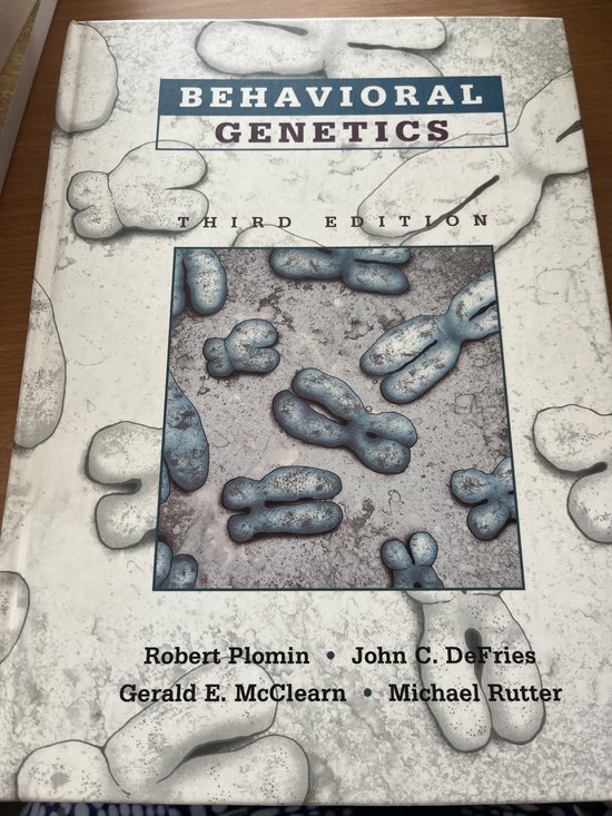 Behavioral Genetics