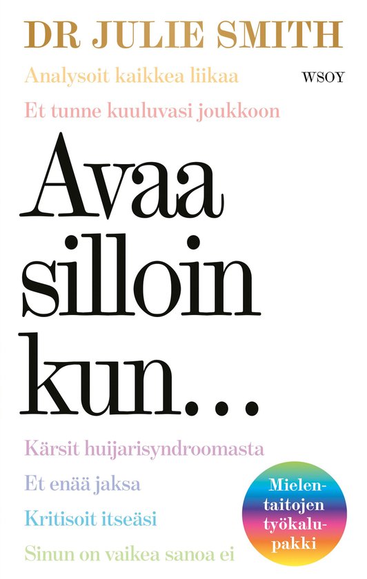 Avaa silloin kun... - cover