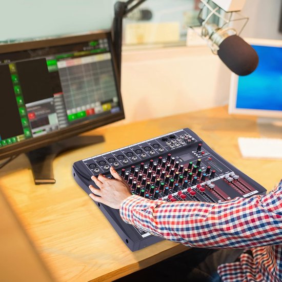 Soundboard 5-kanaals & DJ-mengpaneel, bluetooth, professionele audio