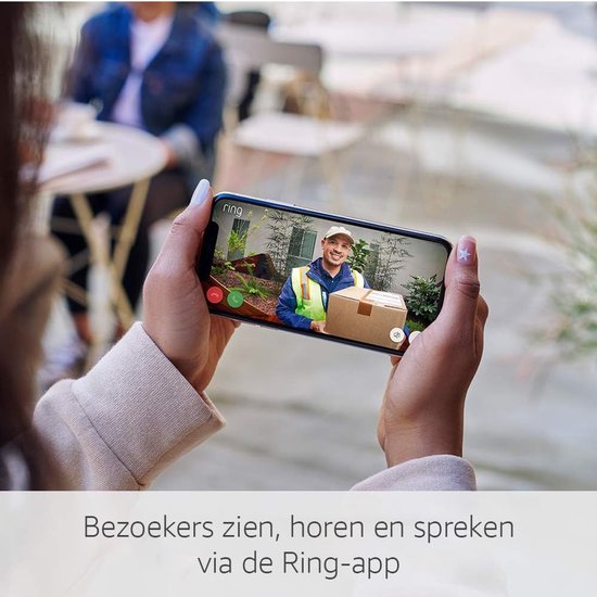 RFWR® Draadloze Deurspioncamera met 1080p HD Video - Voor Deuren met Standaard Kijkgaten van RFWR — afbeelding 4