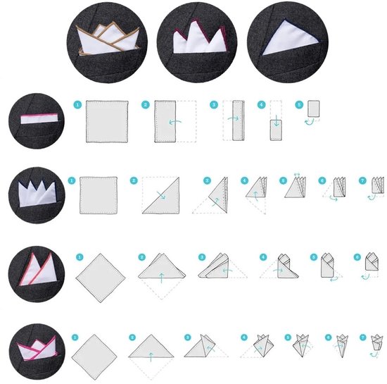 Noeud papillon - inclus - pochette - Rouge - Sorprese - noeud - noeud papillon - noeud papillon - pochette - homme