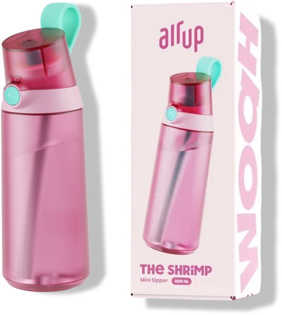 Air Up - Drinkfles - Mini Sipper The Shrimp - Drinkfles - voor kinderen - 600 ml - Air