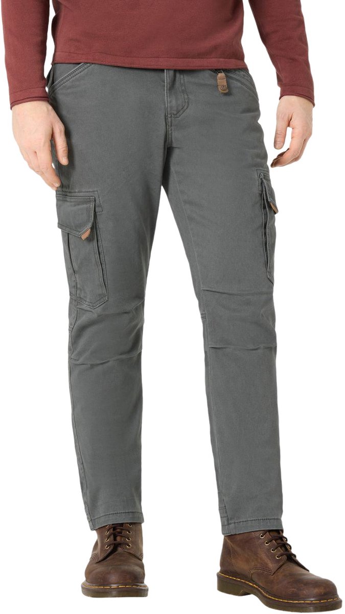 Timezone Regular BenTZ Grey Minimal Cargobroek Heren