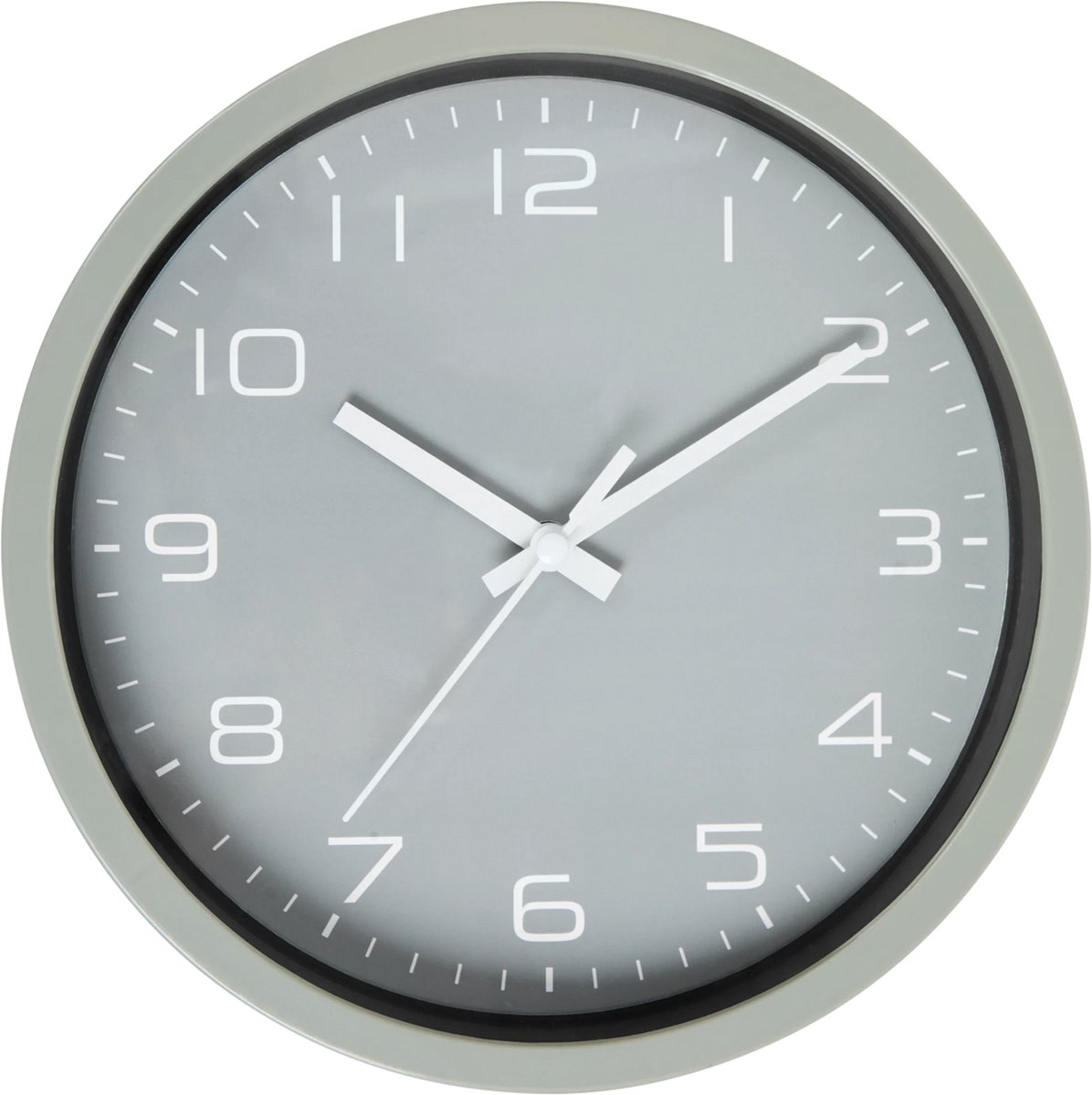 Wall Clock - Wand Klok - Grijs - 20cm