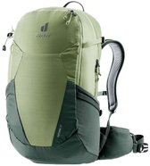 Deuter Futura 27 - Sac à dos - 27 litres - Design ergonomique - Système de ventilation Aircomfort - Ceinture rembourrée - Liserés réglables - Housse de pluie amovible - Boucles pour Bâtons de marche et casque de vélo