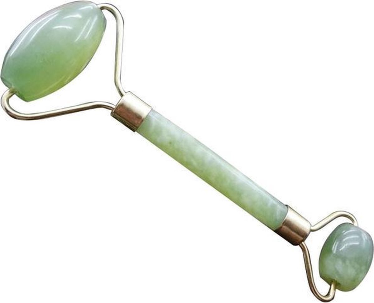 Goedkoopste Jade Roller Gezichtsmassage Roller - Groen