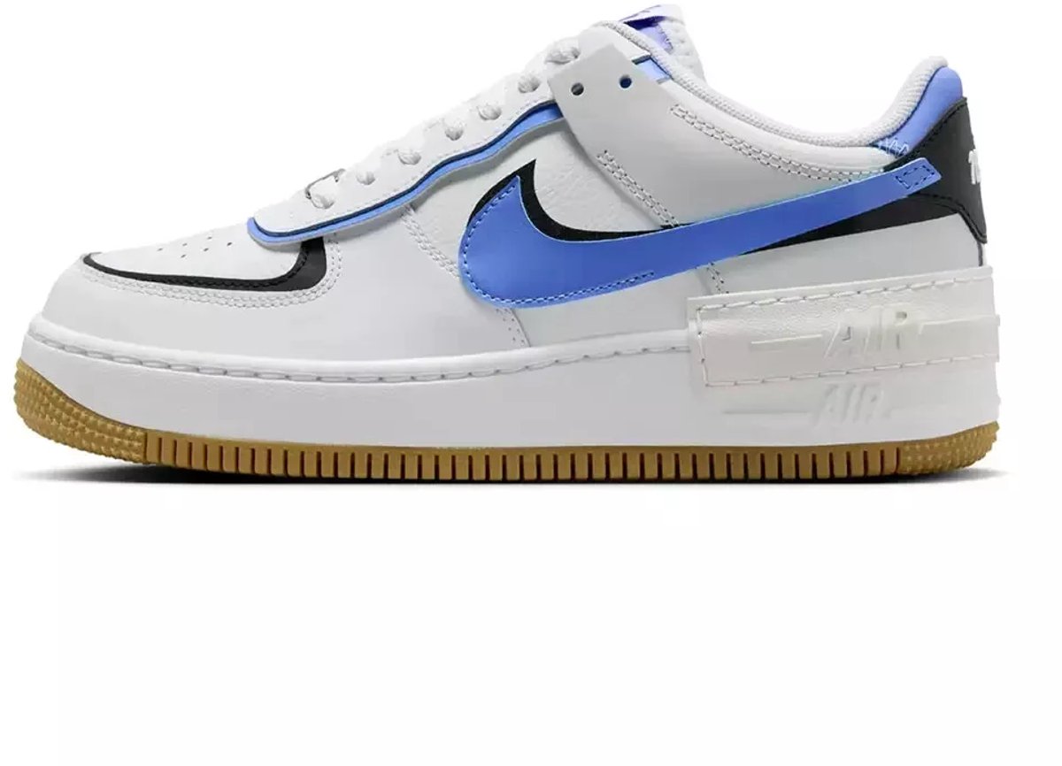 Nike Air Force 1 Shadow Paars/Zwart/Wit