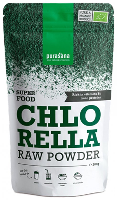 Purasana® Chlorellapoeder 200 Poeder