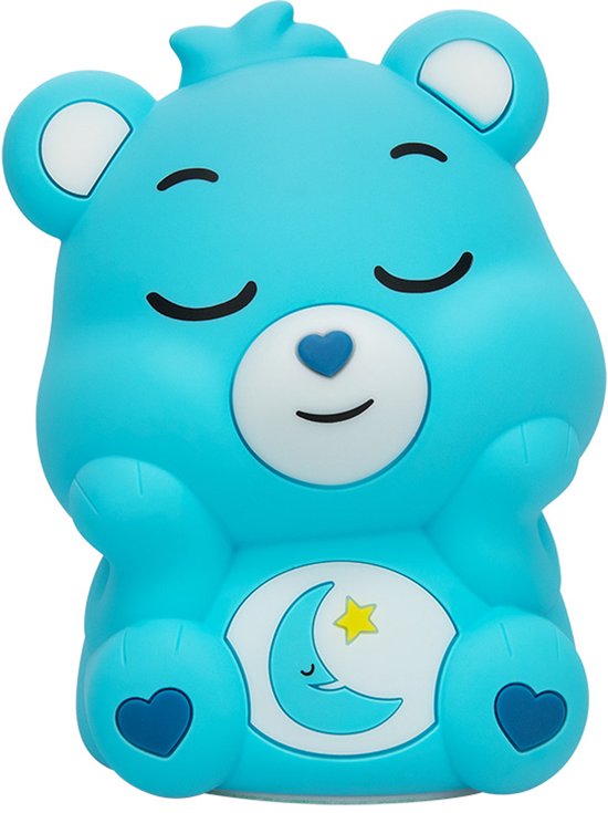 Care Bears Squishy Glo Siliconen Nacht Lampje Bedtime Bear 15 cm | bol