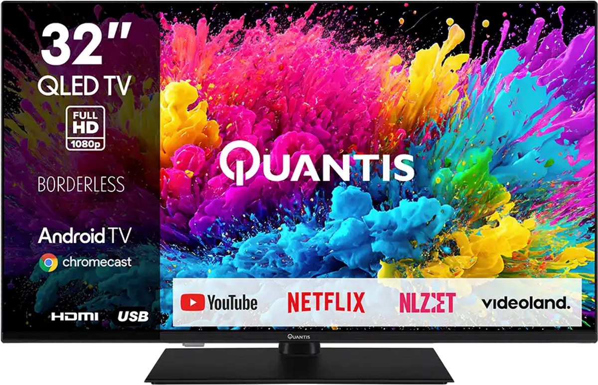 Quantis Smart Android QLED TV - 32FQ250A - Quantis - €229,00