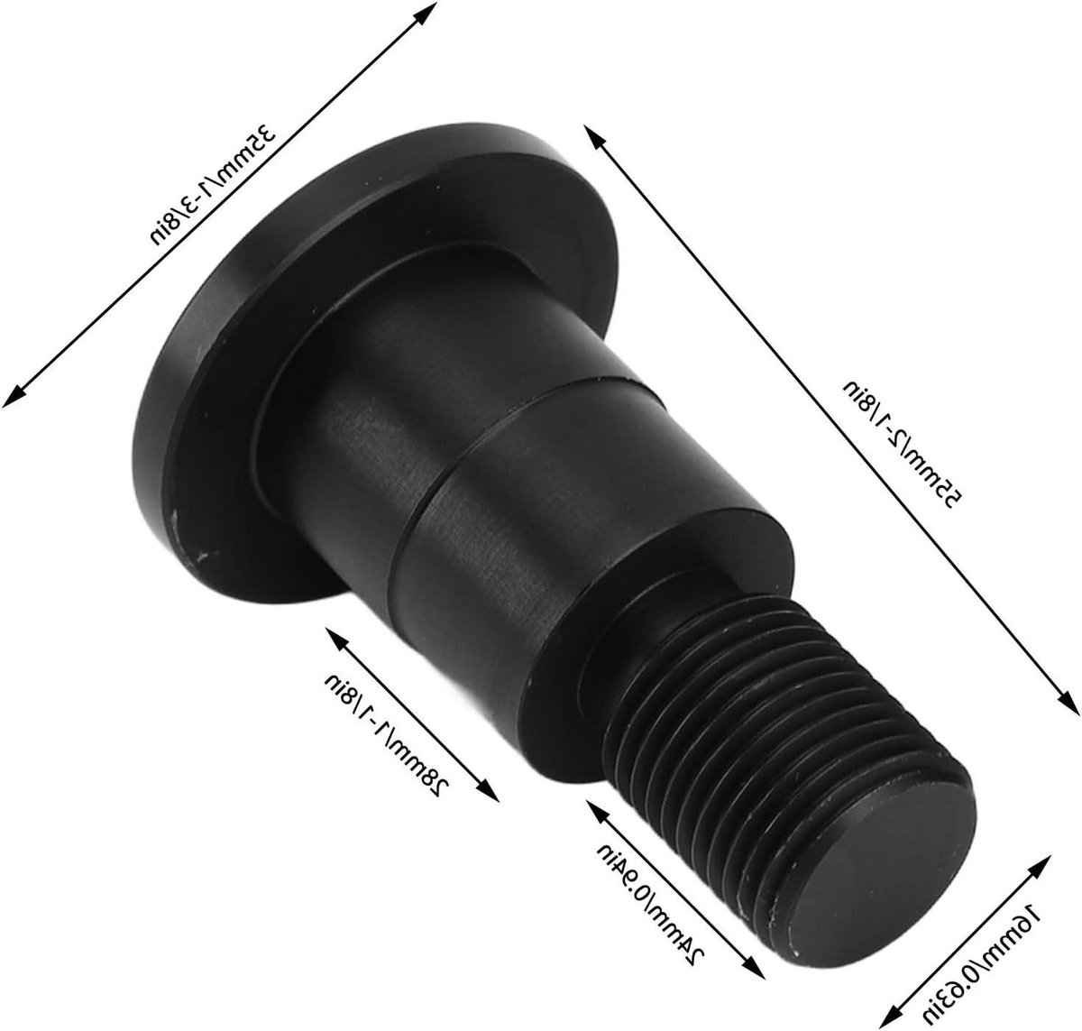 JGS Premium - Voor Motorfiets Stuur Spiegel Adapter 2 Stuks, Aluminiumlegering, M16 Draad, Geschikt voor MT07 MT09 MT10 XSR700 900