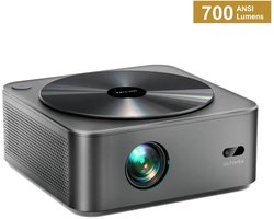 ULTIMEA Apollo P40 - Projector, 700 ANSI-Lumen, Native 1080P met Autofocus, 4K Home Cinema Beamer, Zwart
