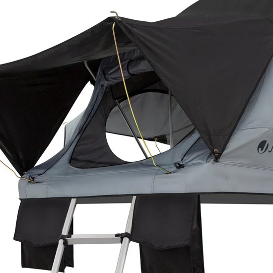 Daktent Lago - 2-persoons - Incl. Matras - Zwart / Grijs — afbeelding 5