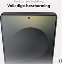 Rand tot rand dekking, volledige bescherming van het smartphone scherm.