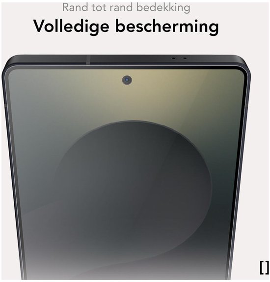 Rand tot rand dekking, volledige bescherming van het smartphone scherm.