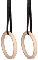 Houten gymnastiekringen voor functionalisten Disportex Premium