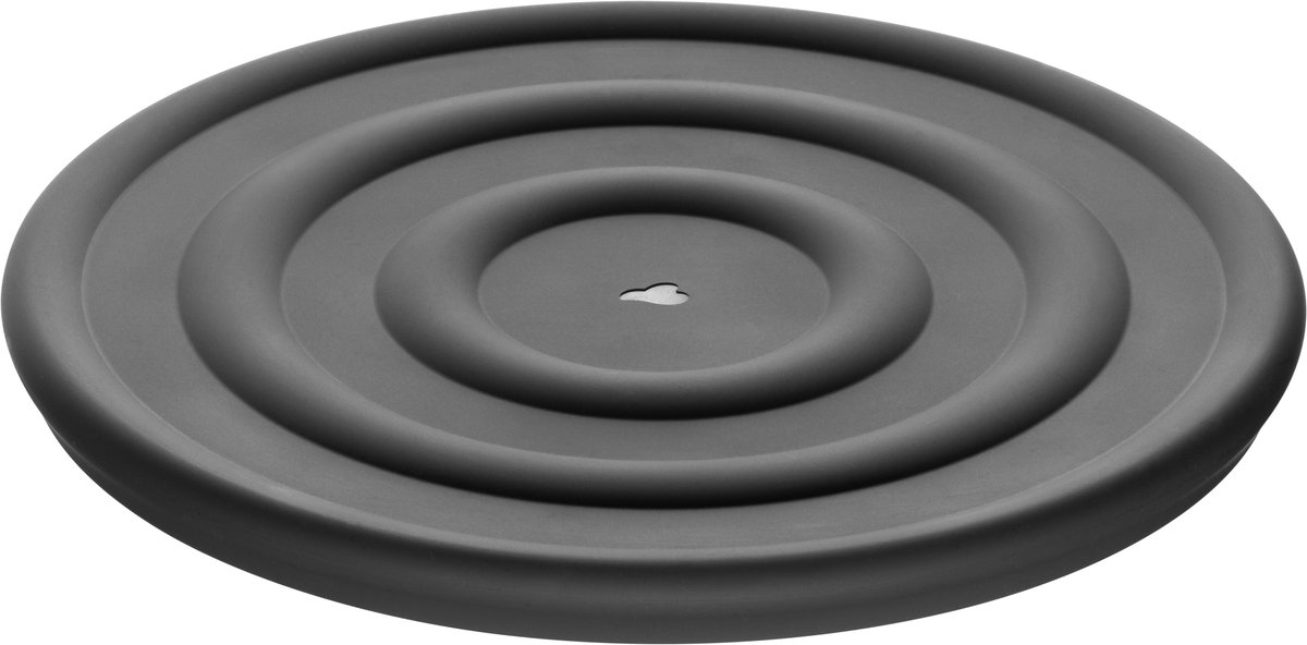 Leonardo CUCINA Siliconen deksel 22cm donkergrijs
