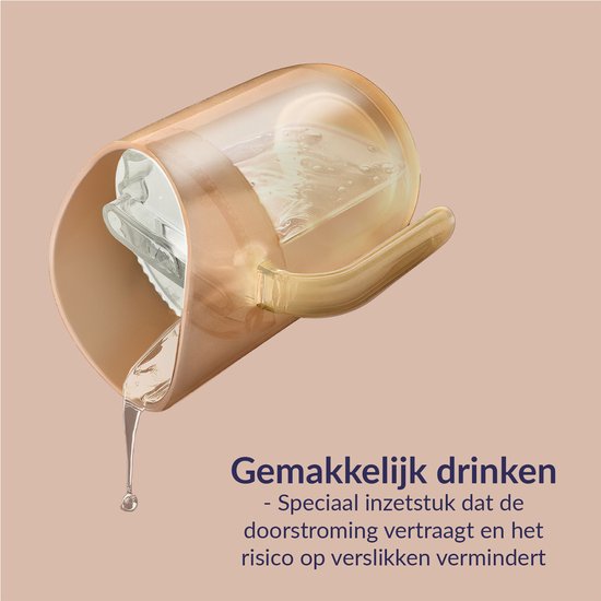 Difrax LOVI Genius Oefenbeker - 130 ml/ 150ml - Groen - 2 Stuk