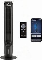 CoolHome AC2207 Aircooler- Luchtkoeler met draaifunctie - Afstandsbediening en App - Incl. Koelelement - 107 CM - Dimbaar LED scherm