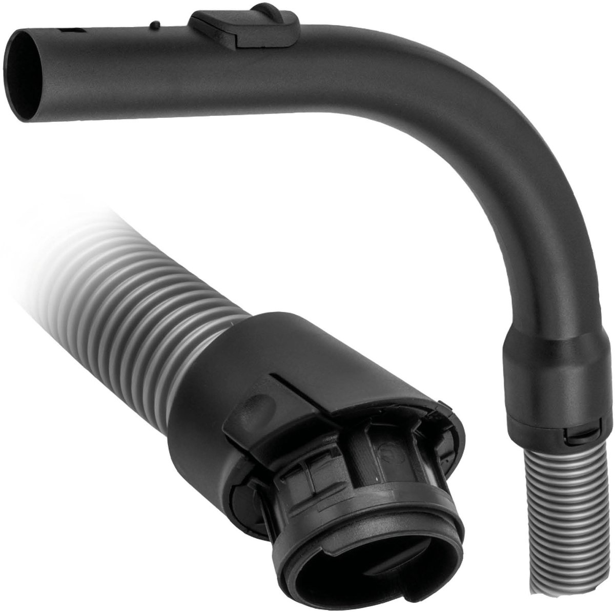 Multaparts® stofzuigerslang geschikt voor Miele C3, S6 & S8 series | 2 meter lengte | Compleet met stofzuiger wartel en pistoolgreep | Alternatief voor Miele 7863555, 10563760, 7461615 & 10721260