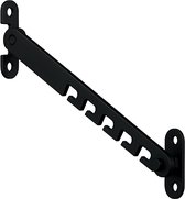 Support de fenêtre et support de porte 16 cm - avec matériel de montage - Zwart