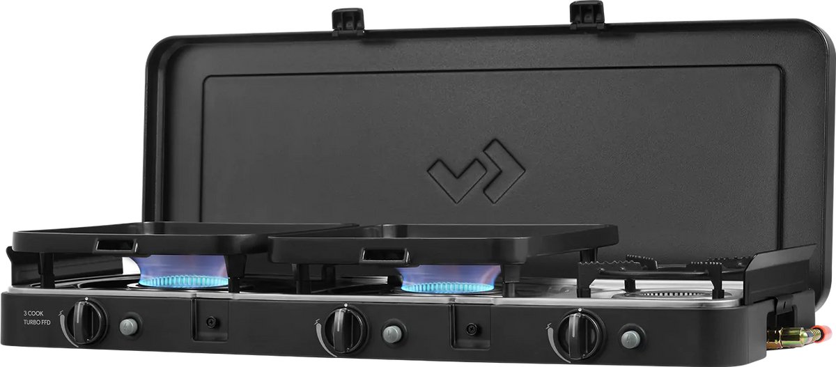 Cadac 3 Cook Turbo FFD Deluxe - Luxe Camping Kooktoestel - 3 Branders