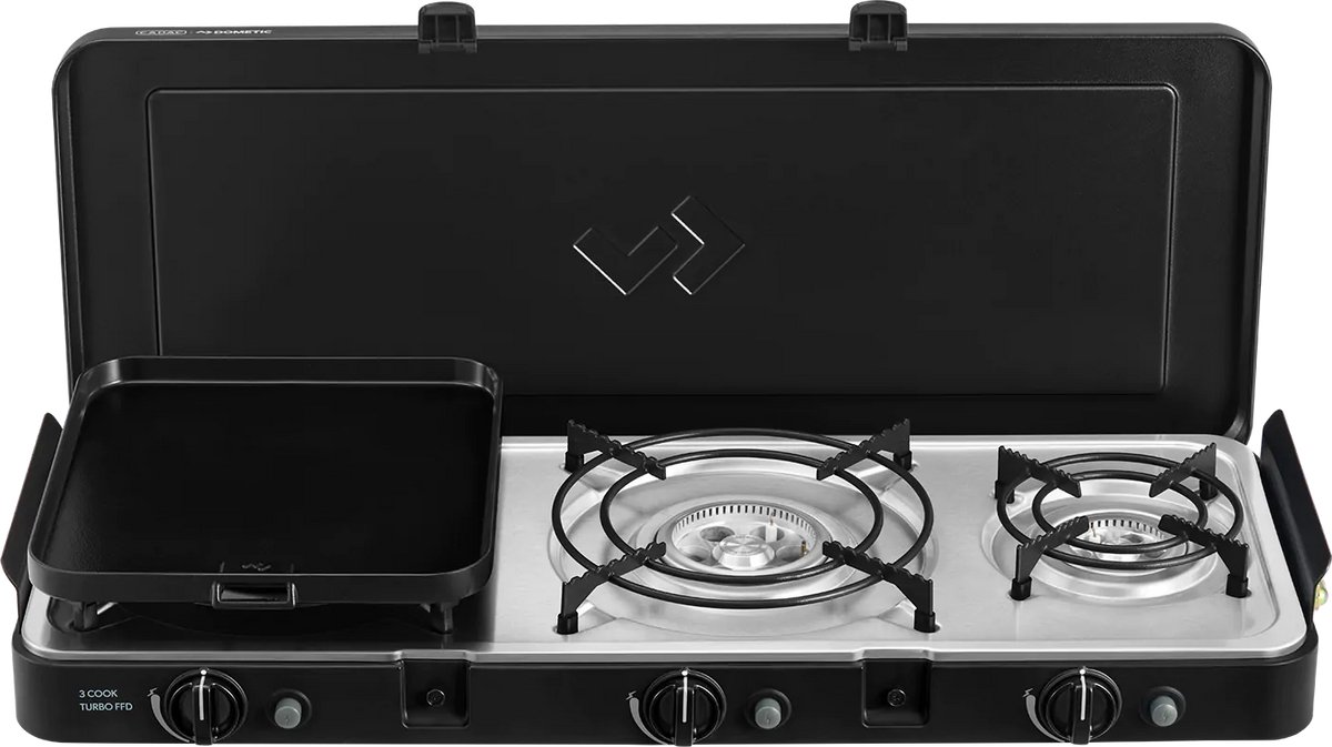 Cadac 3 Cook Turbo FFD Deluxe - Luxe Camping Kooktoestel - 3 Branders