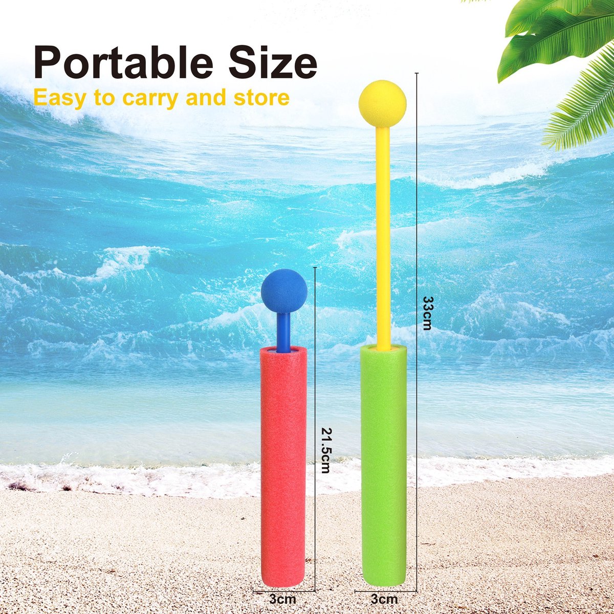 Castle Waterpistool- 12 stuks Waterpistolen voor Kinderen-Super Soaker Schuim Waterpistool Set-Zomer Buiten Speelgoed- Ideaal voor Jongens & Meisjes